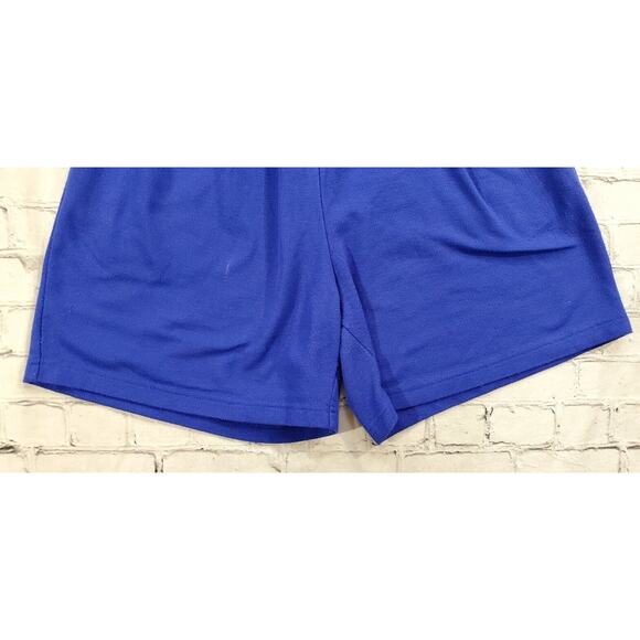 Kavio Designs Blue Elastic Waist Pants Top Set Embellished Floral WOMENS SIZE L - Picture 9 of 15